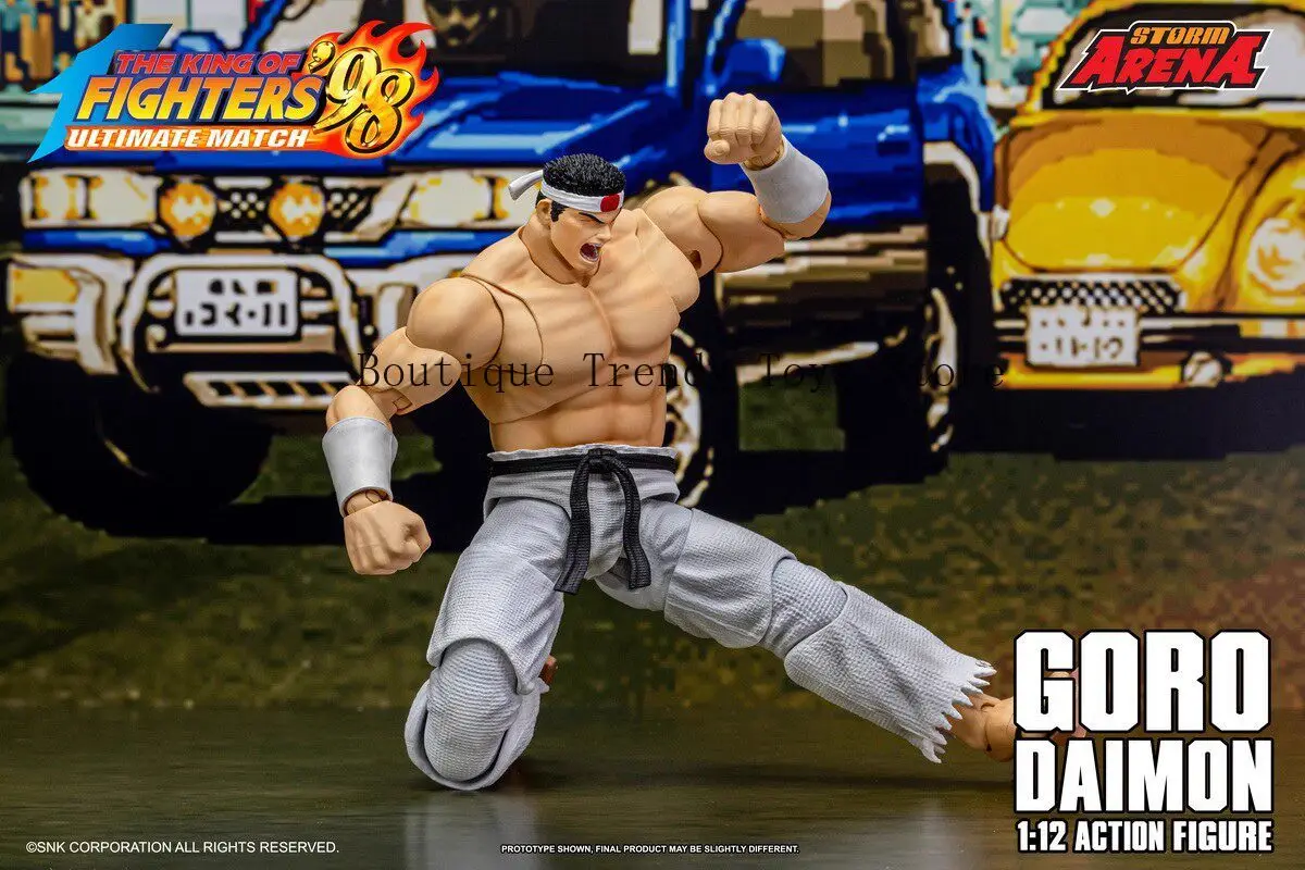 В наличии: Коллекционная фигурка Storm Collectibles Daimon Goro - The King of Fighters 98UM - STORM ARENA, масштаб 112, аниме-модель, подарок для коллекционеров (art.: 3920dc20329a0) - 3920dc20329a0