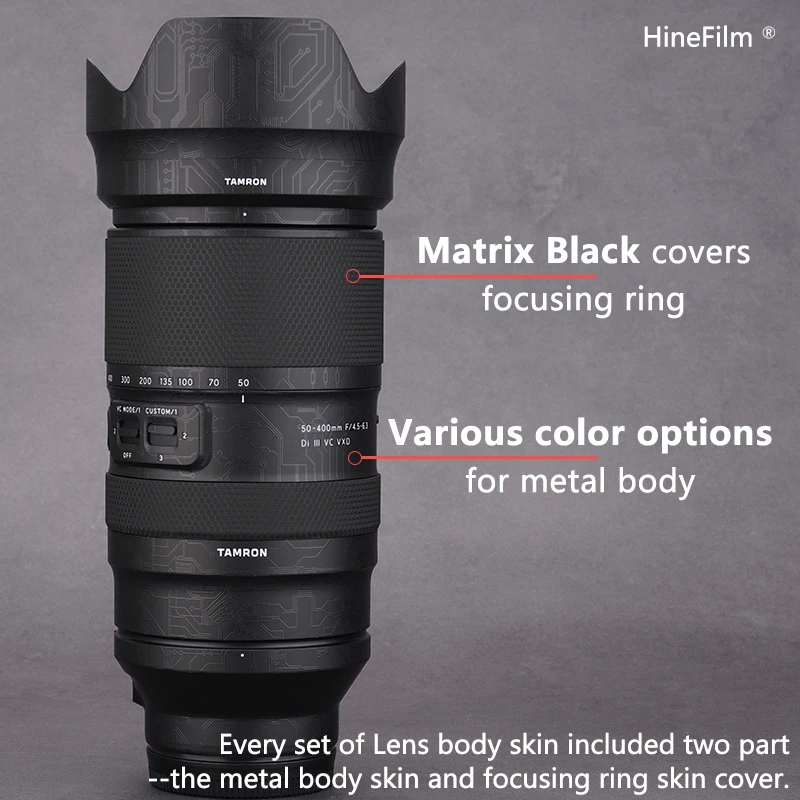 Фото Защитная пленка Tamron 50-400 для объектива Tamron 50-400 мм F/4,5-6,3 Di III VXD FE №2
