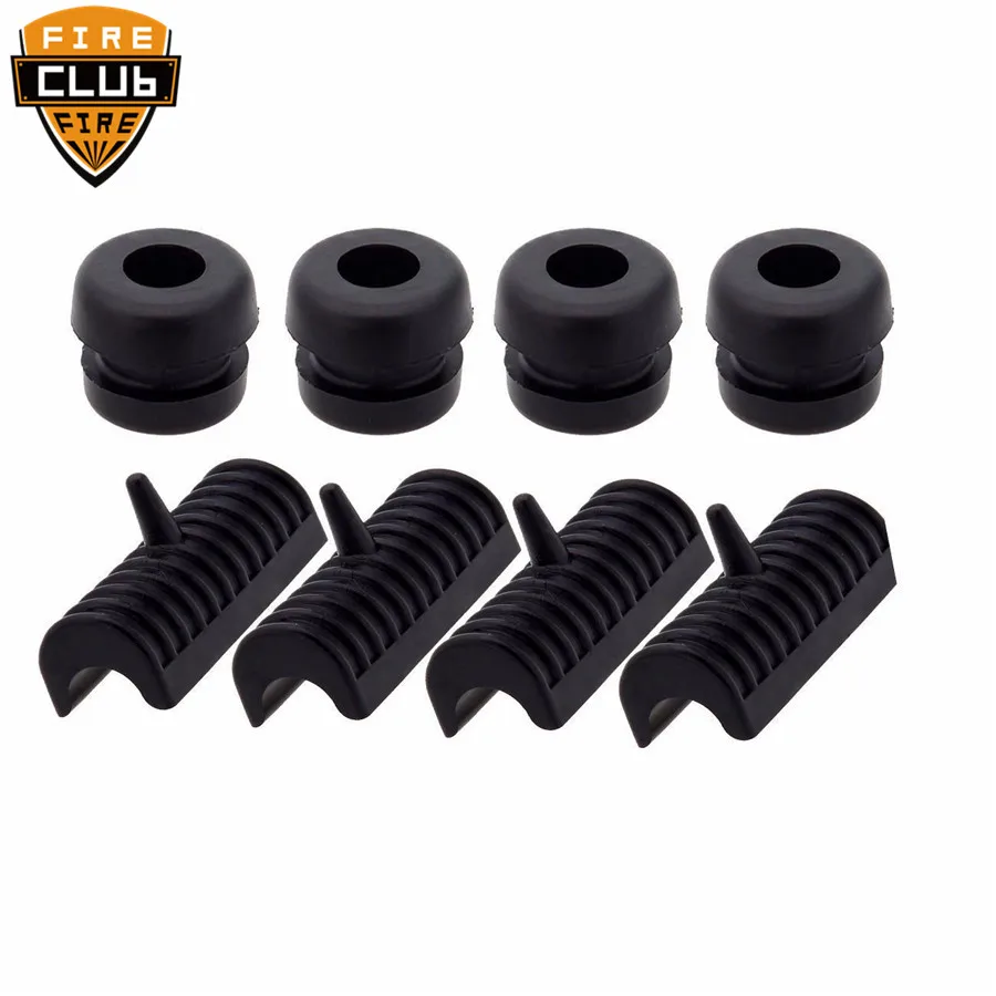 

Rubber Grommet Support Cushion Hard Saddlebag For Harley Touring Road King Electra Street Glide Dyna Softail Sportste