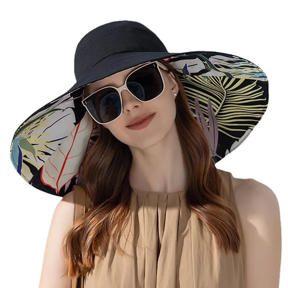 Панама женская двухсторонняя, Панама на все сезоны, защита от солнца, F0X8