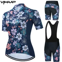 women cycling jersey short sleeve summer cycling clothing quick drying set bicycle jerseys cycling wear team sports riding set