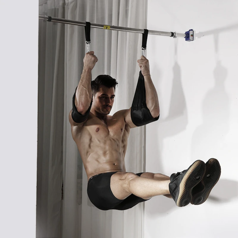 

Abs Training Belt Pull Up Abdominal Fitness Device Tear Resistance Padded Home Fitness Equipment Outdoor Indoor Sports