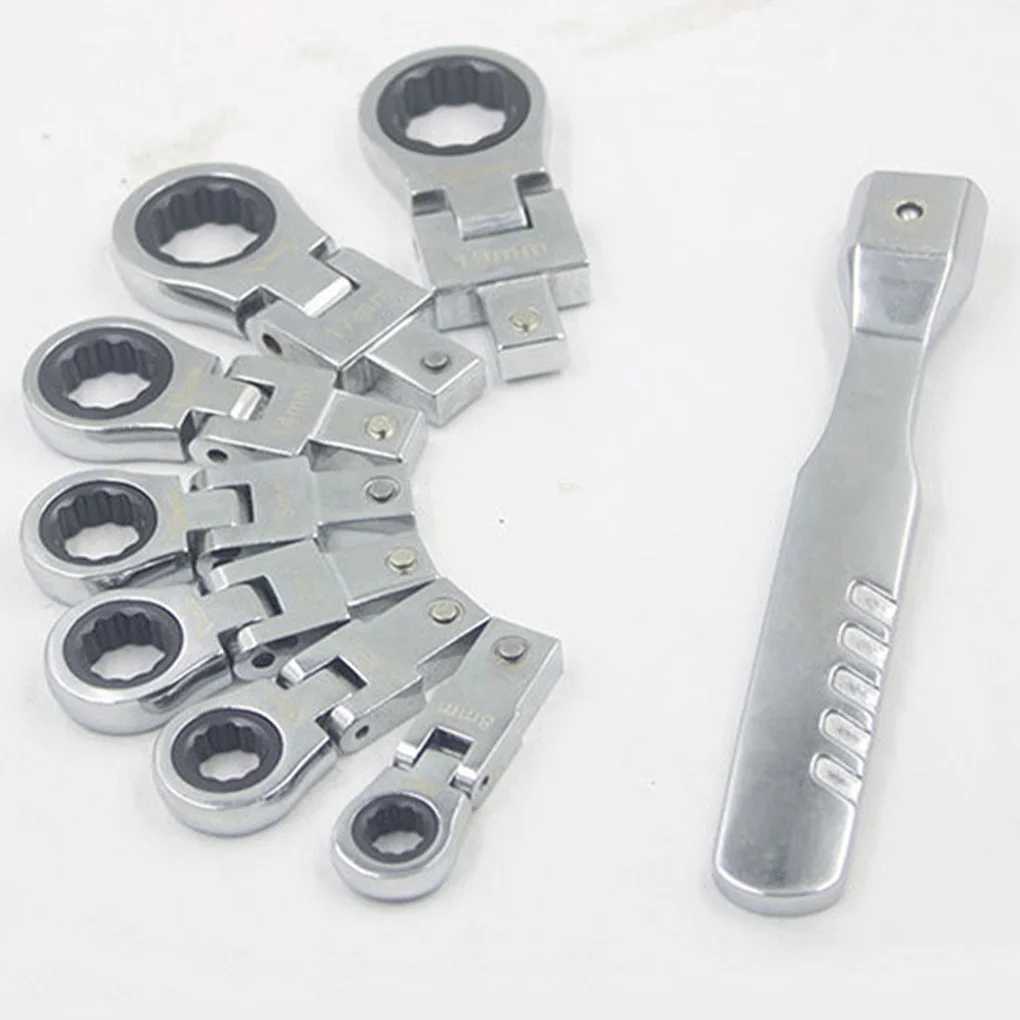 

Ratchet Wrench Set Portable Combination Spanners Home Improvement Hand Tool