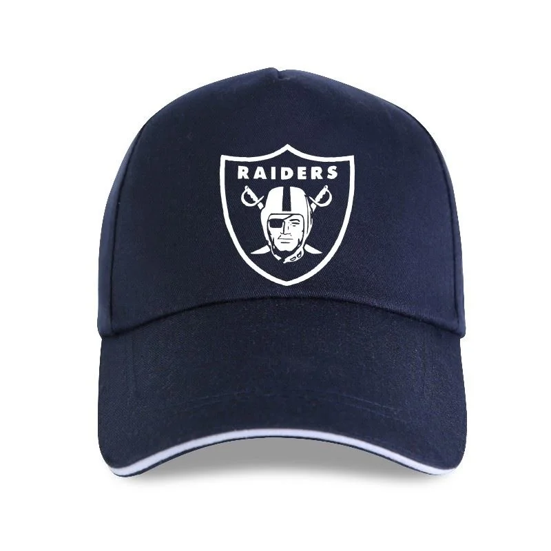 

New cap new oakland los angeles raiders las vegas baseball cap black white graphic cotton s3xl