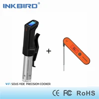 inkbird culinary tools set wifi sous vide precision cooker and instant readout food thermometer for household kitchen cooking