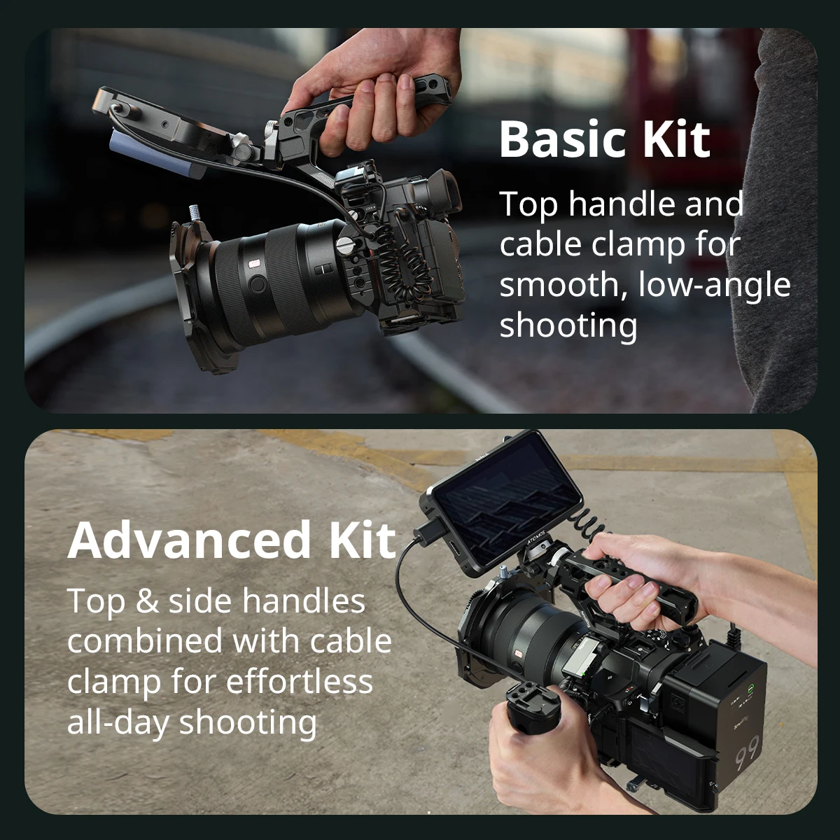Крепление-клетка SmallRig A7R VI HawkLock с быстрым креплением для Sony Alpha 7R VI с резьбой 14-20 и холодным креплением для рукояток и мониторов, модель 6702 (art.: 3920db409668e) - 3920db409668e
