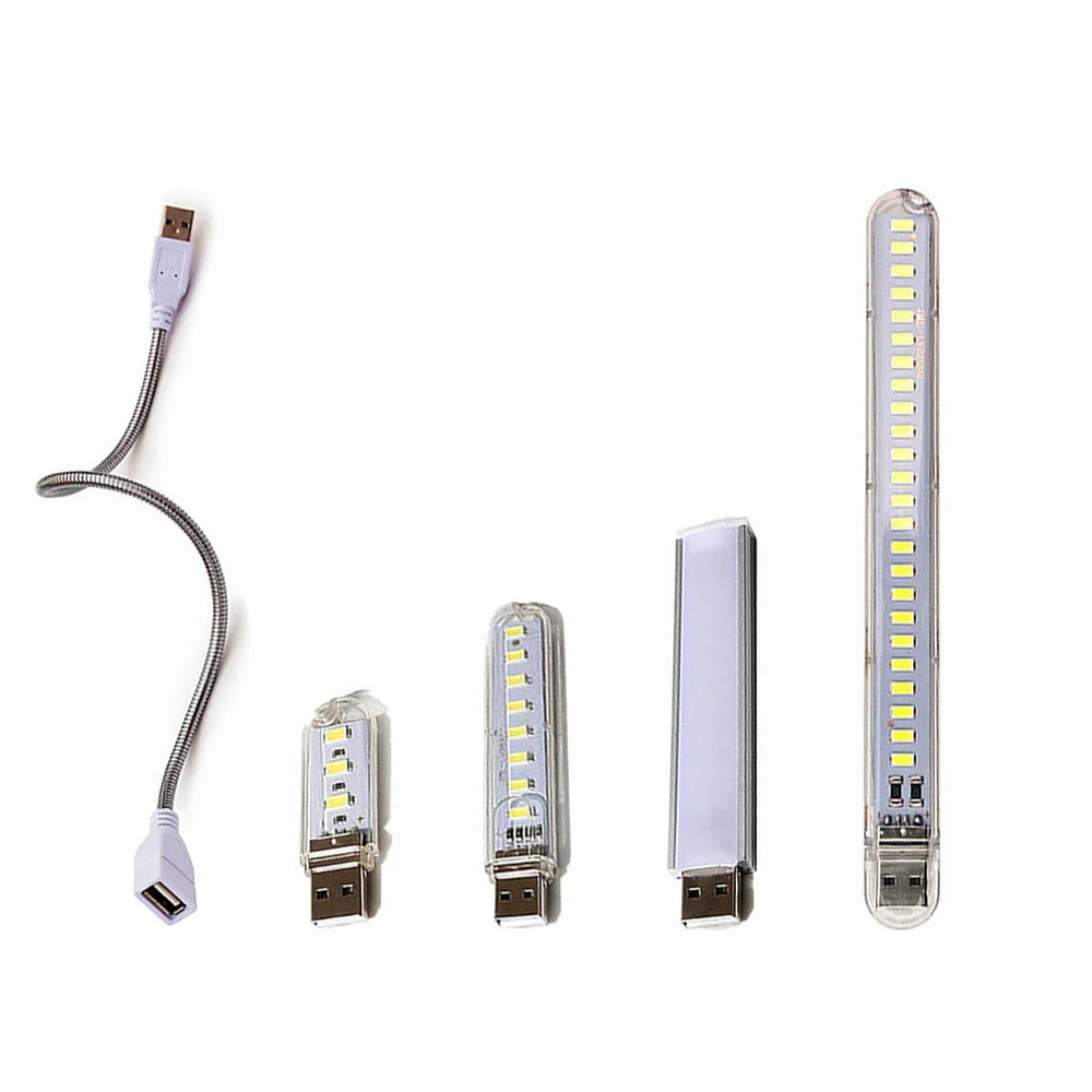 

LED Lights Portable USB Night Light Room Decor Mini Table Desk Lamp Flashlight for Power Bank Laptop Camping Reading Lightiing