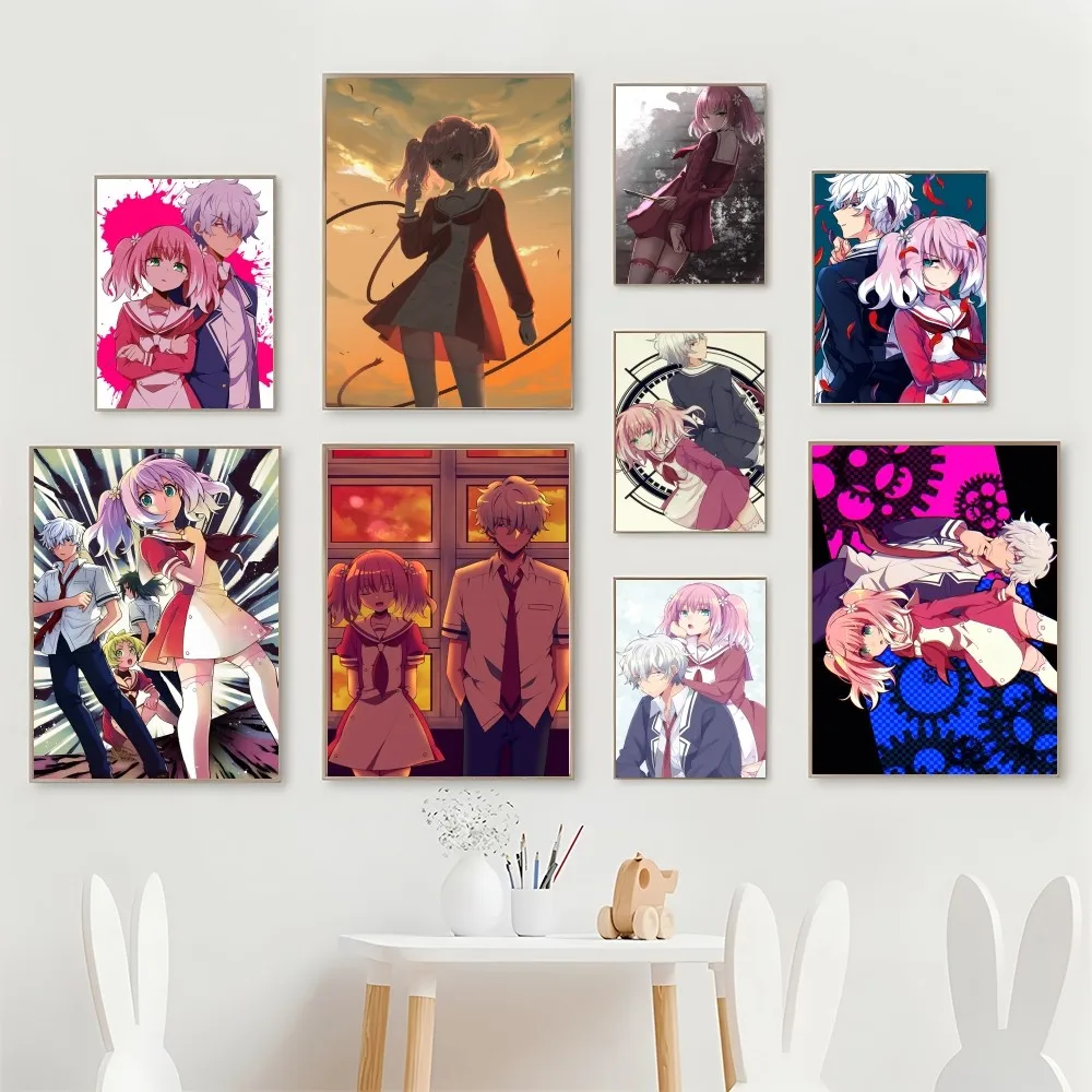 1 шт. аниме Муно на Нана талантин плакат самоклеящаяся искусство детской кофейни