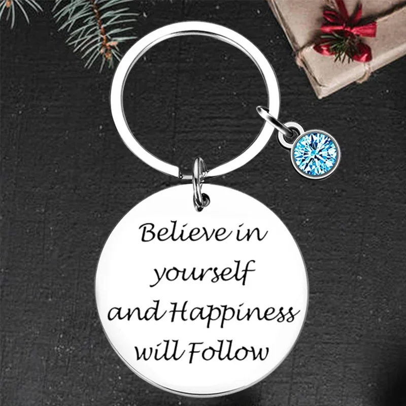 Милый вдохновляющий подарок на выпускной брелок-подвеска для сына и дочки брелки