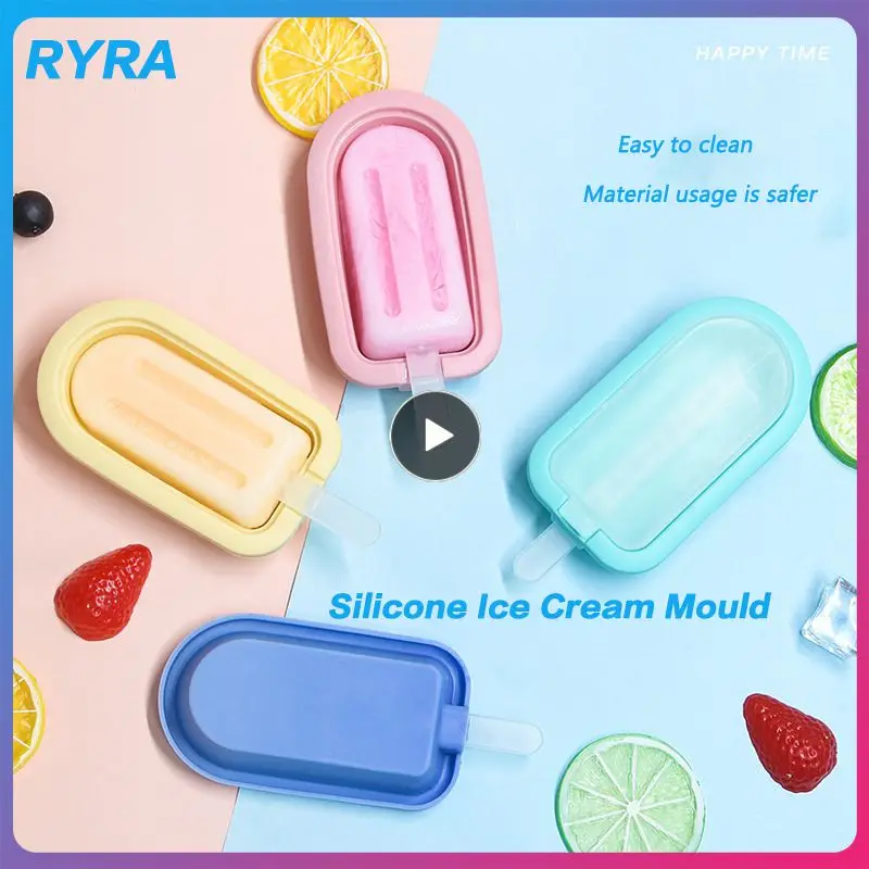 

Легко моющаяся силиконовая форма, креативная силиконовая форма для приготовления пищевого мороженого, силиконовая форма «сделай сам» для мороженого