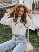 new women traf shirtsroupas femininas blusas simplee vintage hollow out female office ladies tops holiday spring summer chic whi
