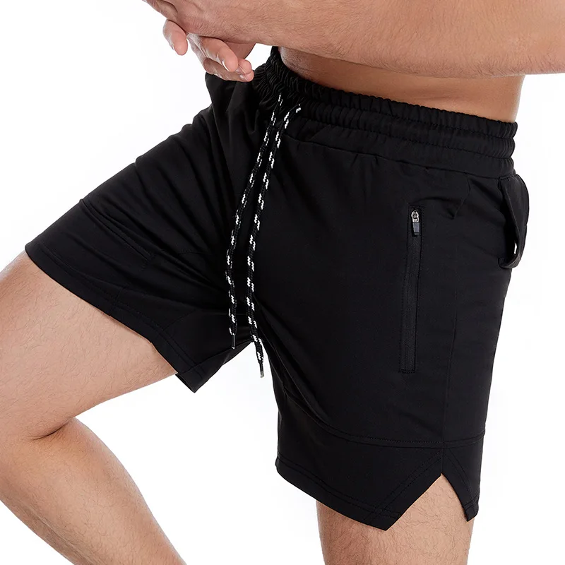 

Men Shorts Style Polyester Running Sport Shorts for Men Casual Summer Elastic Waist Solid Shorts Clothing Tight Knee Length XXL