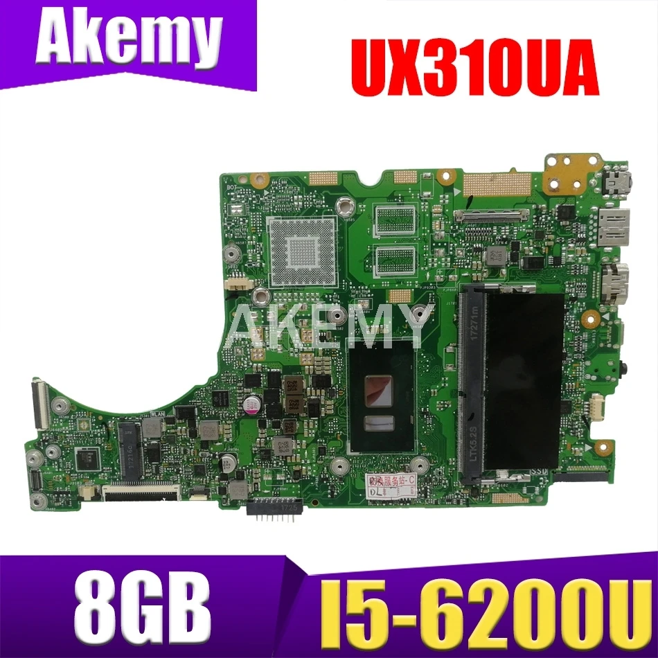 

Новые модели UX310UQK UX310UQ UX310UVK UX310UV UX410UQK UX310UA UX310UAK UX410UA материнская плата для ноутбука 8G/Материнская плата ASUS/6198U