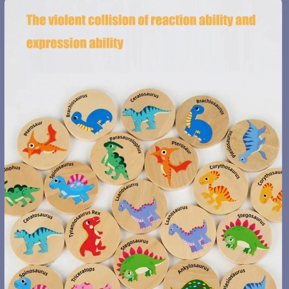 Головоломка с надписью Find The Same Dinosaur