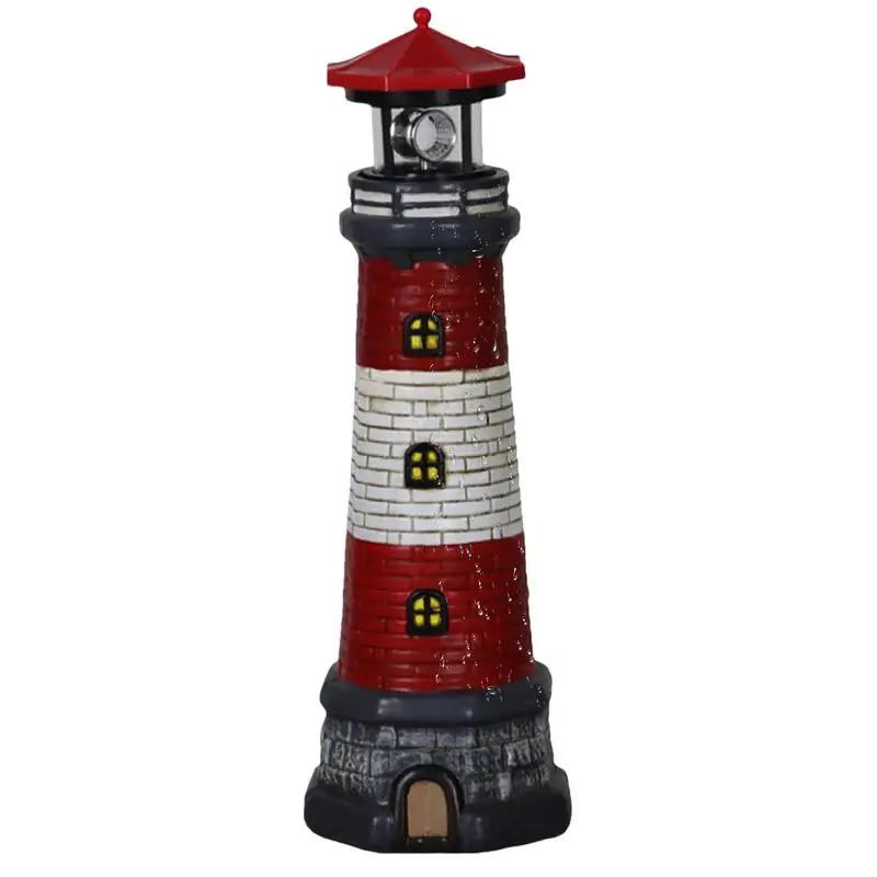 Наружная Статуэтка из смолы на солнечной батарее