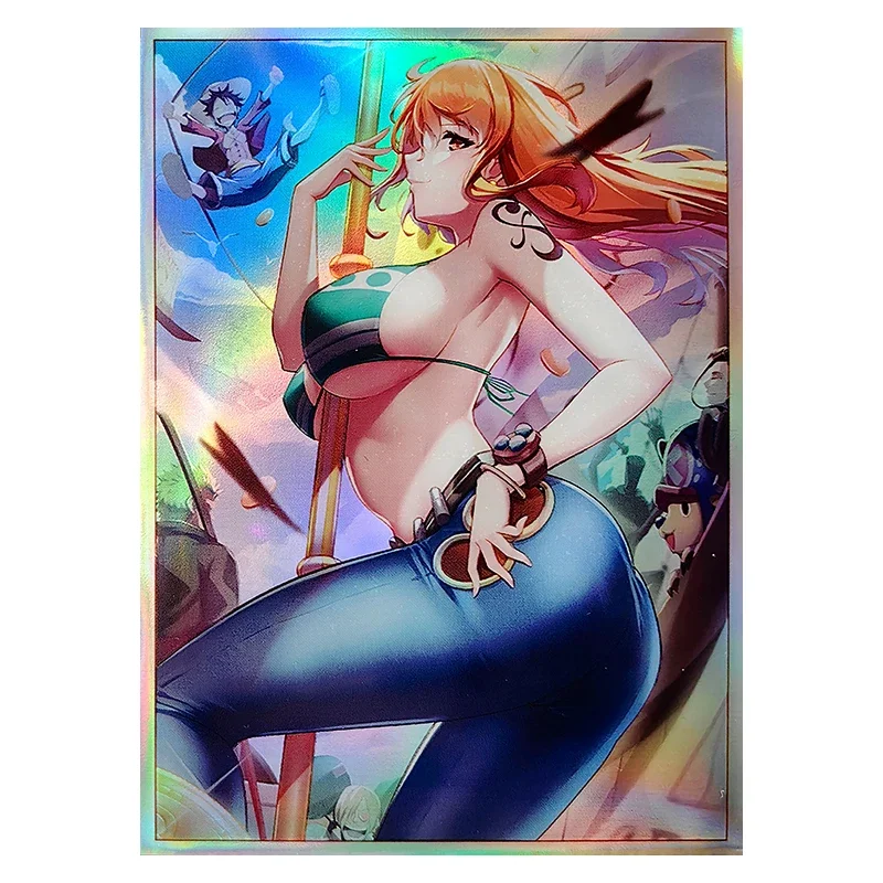 Аниме One Piece Card Game OPCG Beauty Girl Flash DIY чехол для карт Nami Yamato Хобби Коллекционные