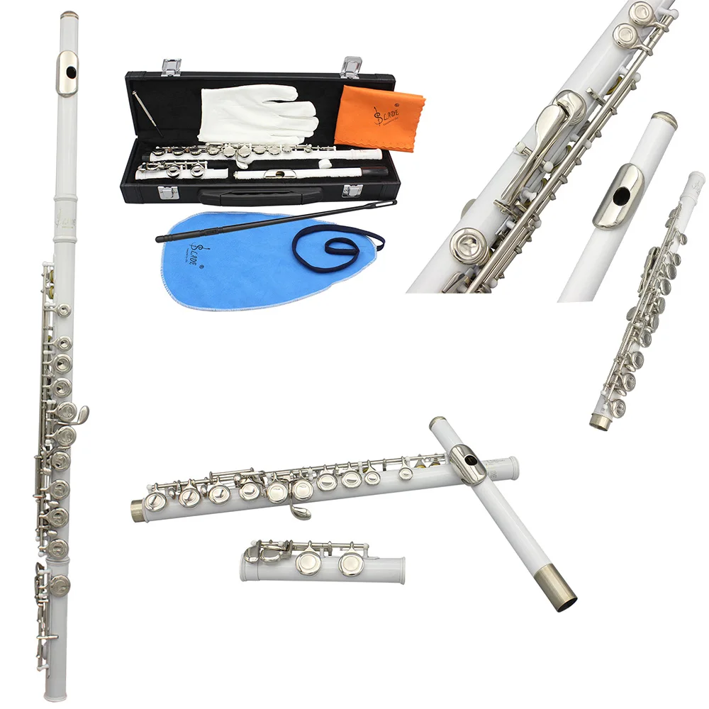 SLADE 16-клавишная Флейта C-образный Механизм С Прозрачными Канавками