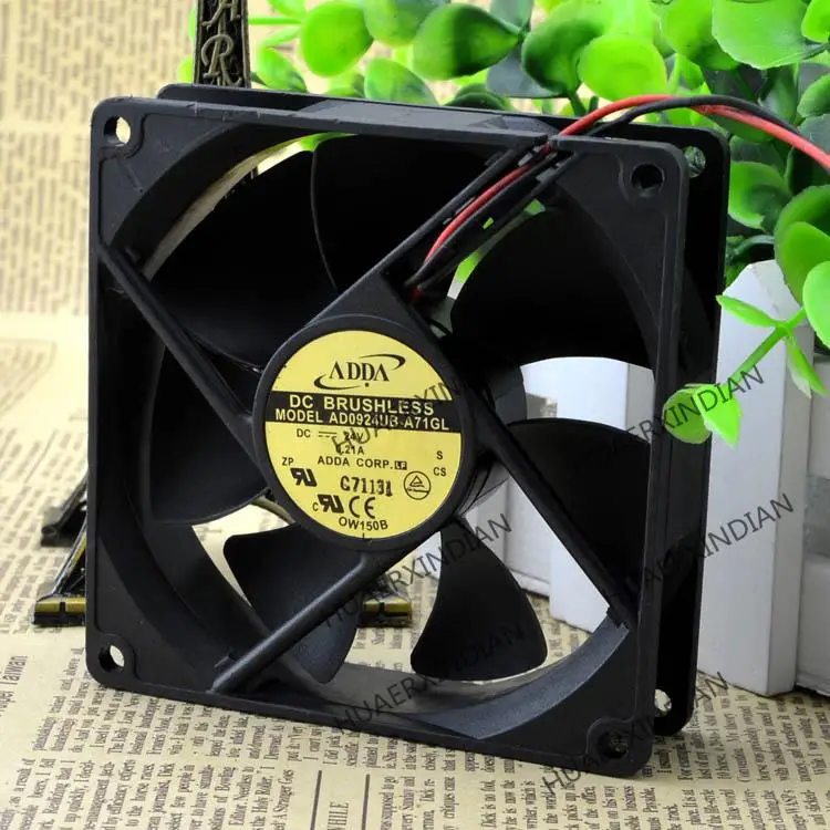 Новый AD0924UB-A71GL 24V 0.21A 9CM 9025 2 комплект для сборки охлаждающего вентилятора