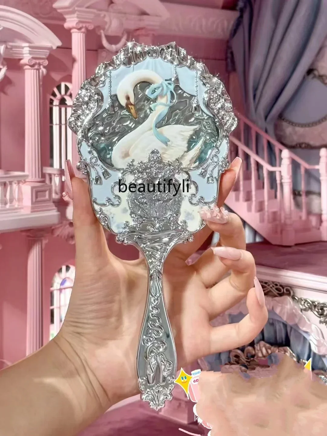 Цветок Знай Лебедь Балетная серия Периферийная подушка Сумка Заколки Духи