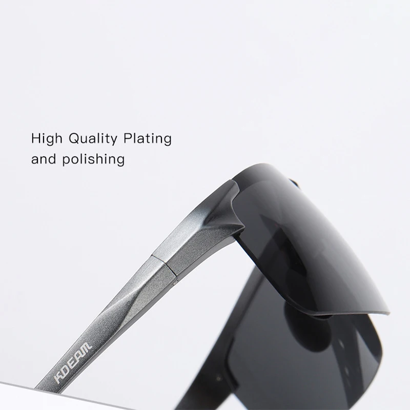 KDEAM Топ Алюминий Магний HD Поляризованные Солнцезащитные Очки Мужские Спортивные