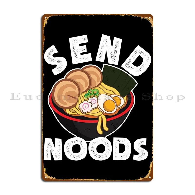Отправка для азиатской еды, металлический плакат для создания бара, гостиной, дизайнерский кинотеатр, жестяной плакат