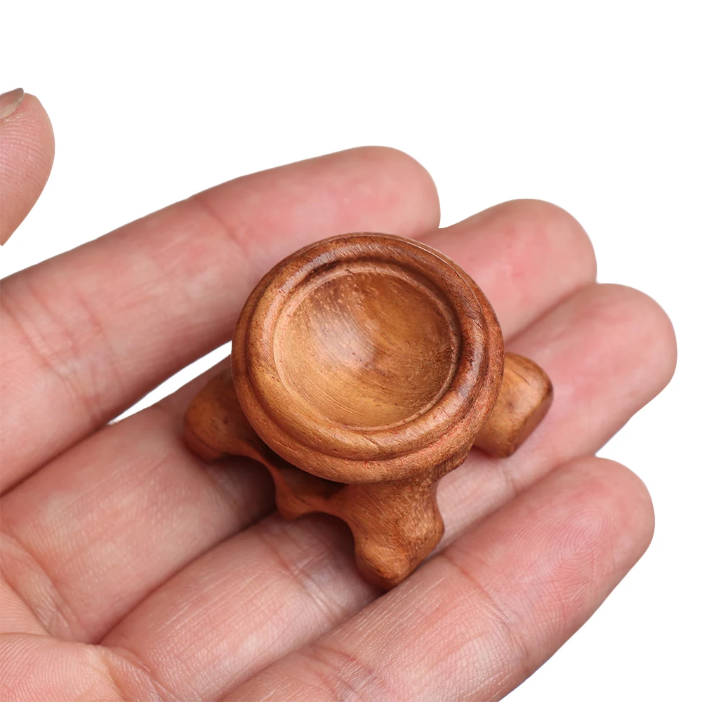 1 шт. деревянный Хрустальный держатель для шаров