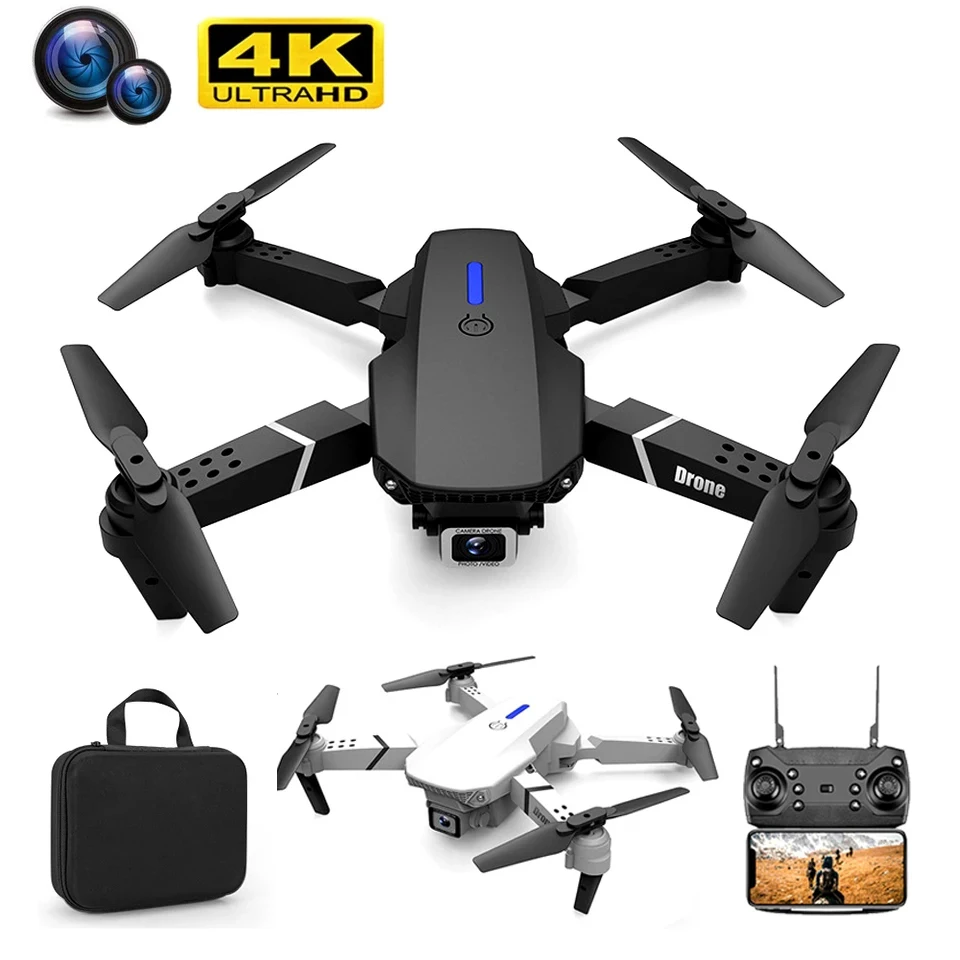 

RC01 Professional Mini WIFI HD 4K Drone With Camera Hight Hold Mode Foldable RC Plane Helicopter Pro Dron Toys Quadcopter Drones