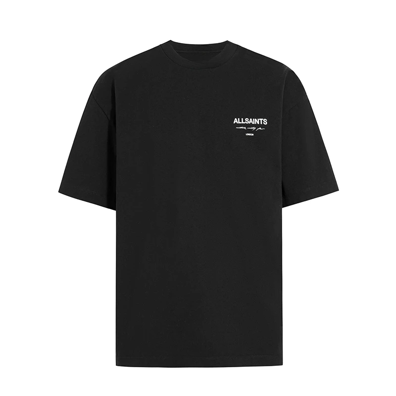 Футболка из чистого хлопка для мужчин и женщин модная брендовая свободная