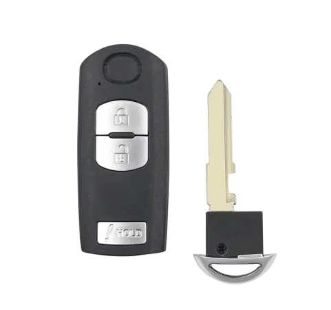 

ЛУЧШИЙ КЛЮЧ 2/3/4 кнопки для Mazda X-5 Summit Axela Atenza M3 M6 CX-5 Автоматический дистанционный ключ с необрезанным лезвием Smart Remote Key Shell Case