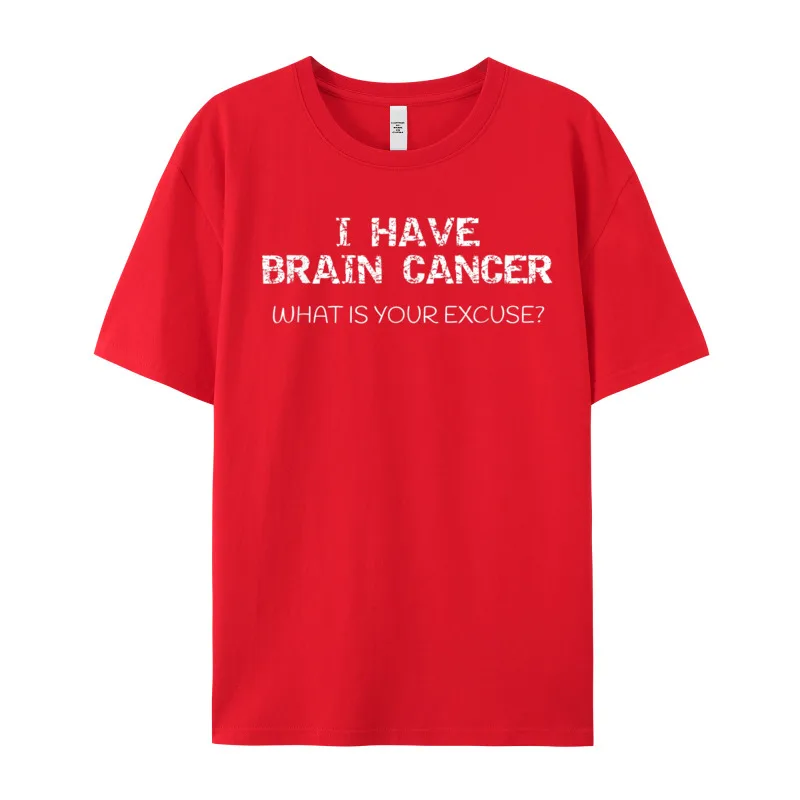 Special Mans T Shirt Funny Brain Cancer Sucks T-ShirtGift Cool Tops &amp Tees Christmas Cotton Fabric O-Neck T-Shirt Short Sleeve