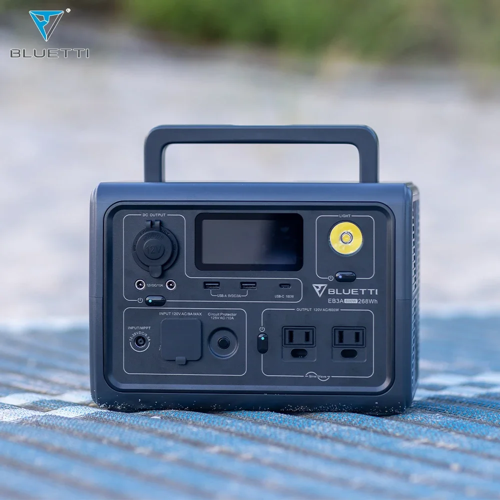 Bluetti Солнечная зарядная литиевая электростанция Аварийная портативная 500 Вт