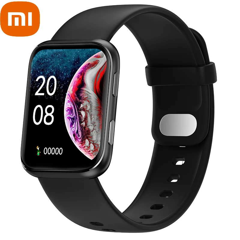 

XIAOMI Smart Watch Men Women Curved Glass HD Display Waterproof Fitness Sport Activity Tracker Smartwatch For Android IOS