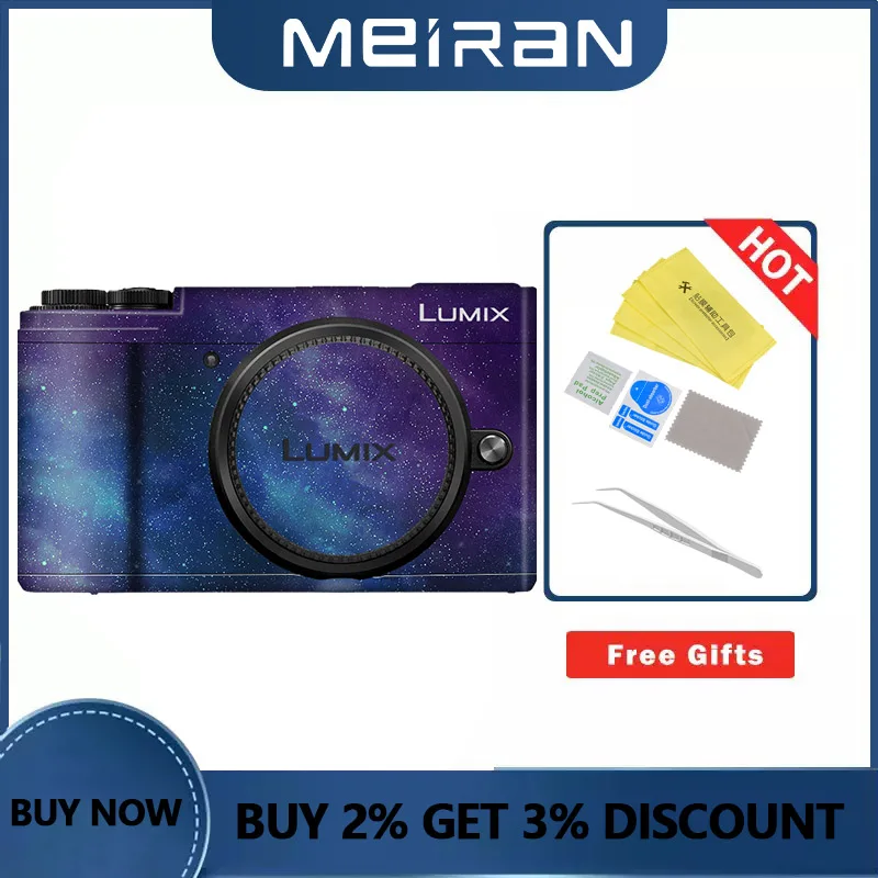 

For Panasonic GX9 Lens Skin Decal Sticker Wrap Film Anti-scratch Protector Cover Case Camera Accessories