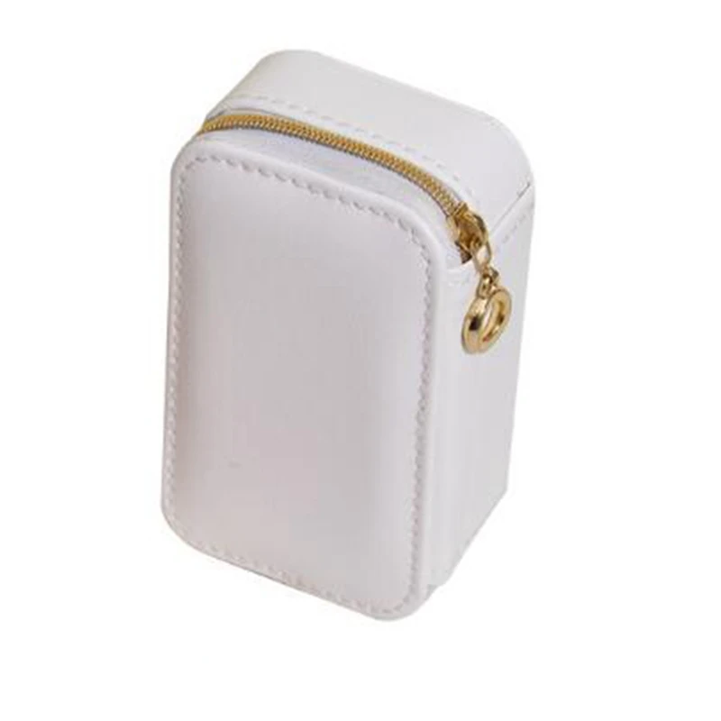 

Новинка, маленькое кольцо, ожерелье, держатель для макияжа, кожаные чехлы для украшений, органайзер для ювелирных изделий