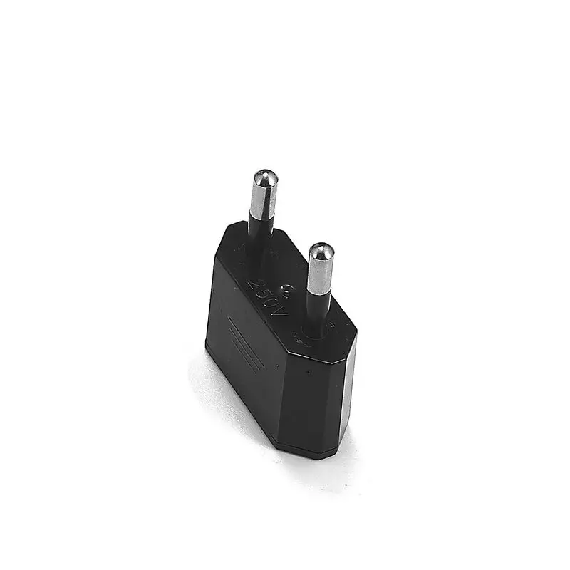 

500pcs New CN US To EU Plug Adapter Converter American China To EU Euro Europe Travel Power Adapter Plug Electrical Socket