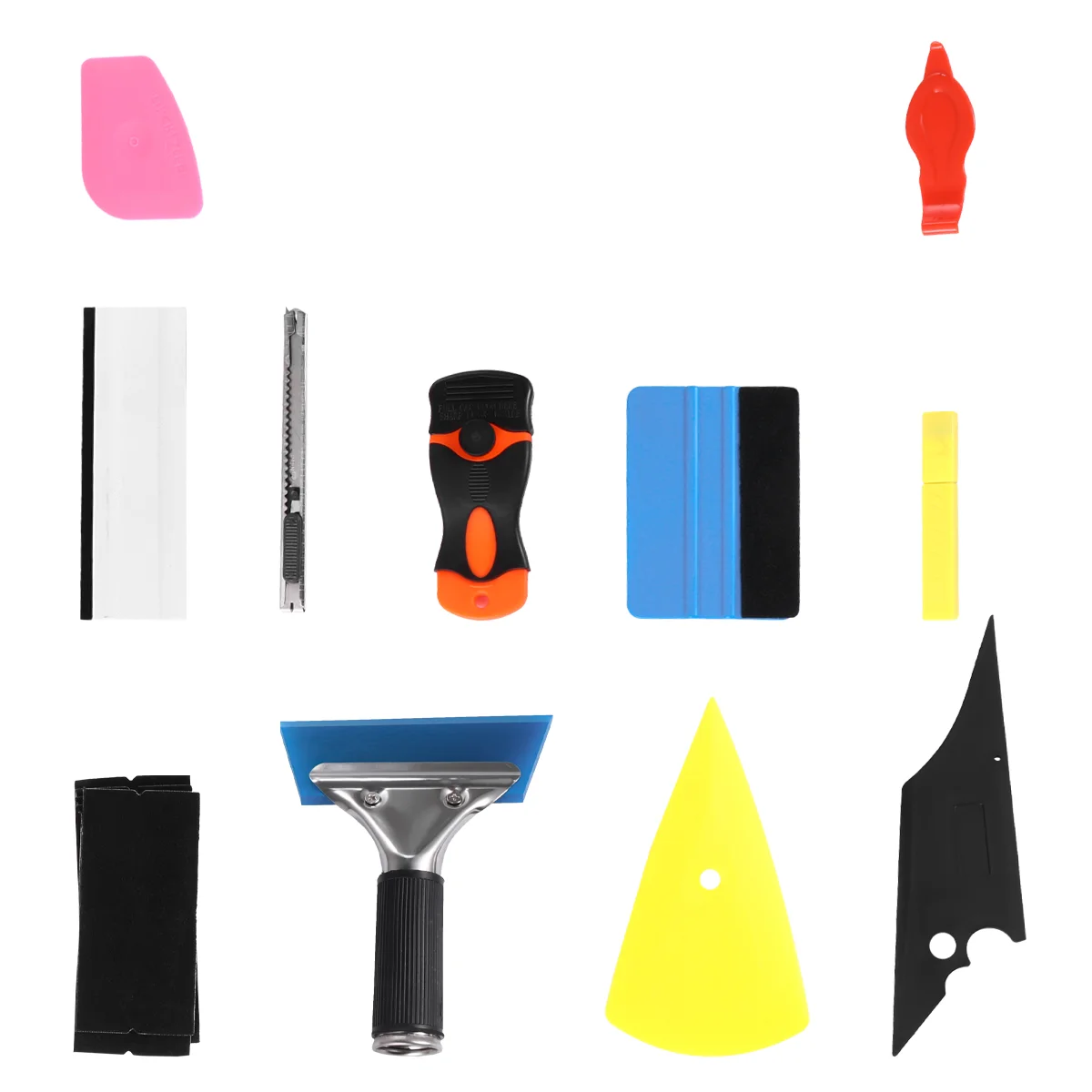 

Squeegee Vinyl Tint Window Car Kit Wrap Scraper Application Tools Felt Filmcorner Trimmer Tool Wall Decal Installation