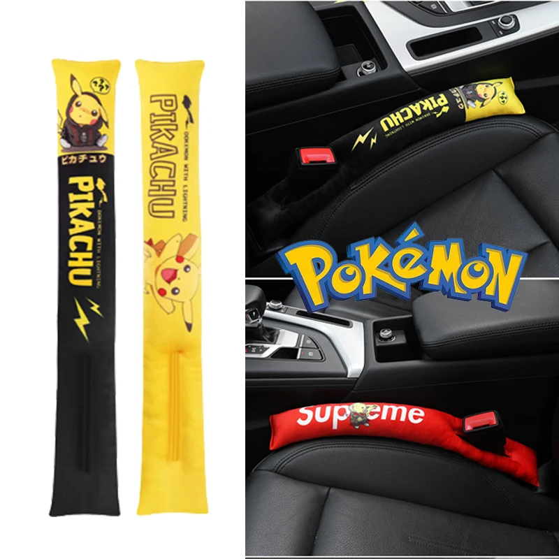 Автомобильное кресло Pikachu Pokemon - уплотнительные полосы без протечек, декор интерьера аниме-комиксов.