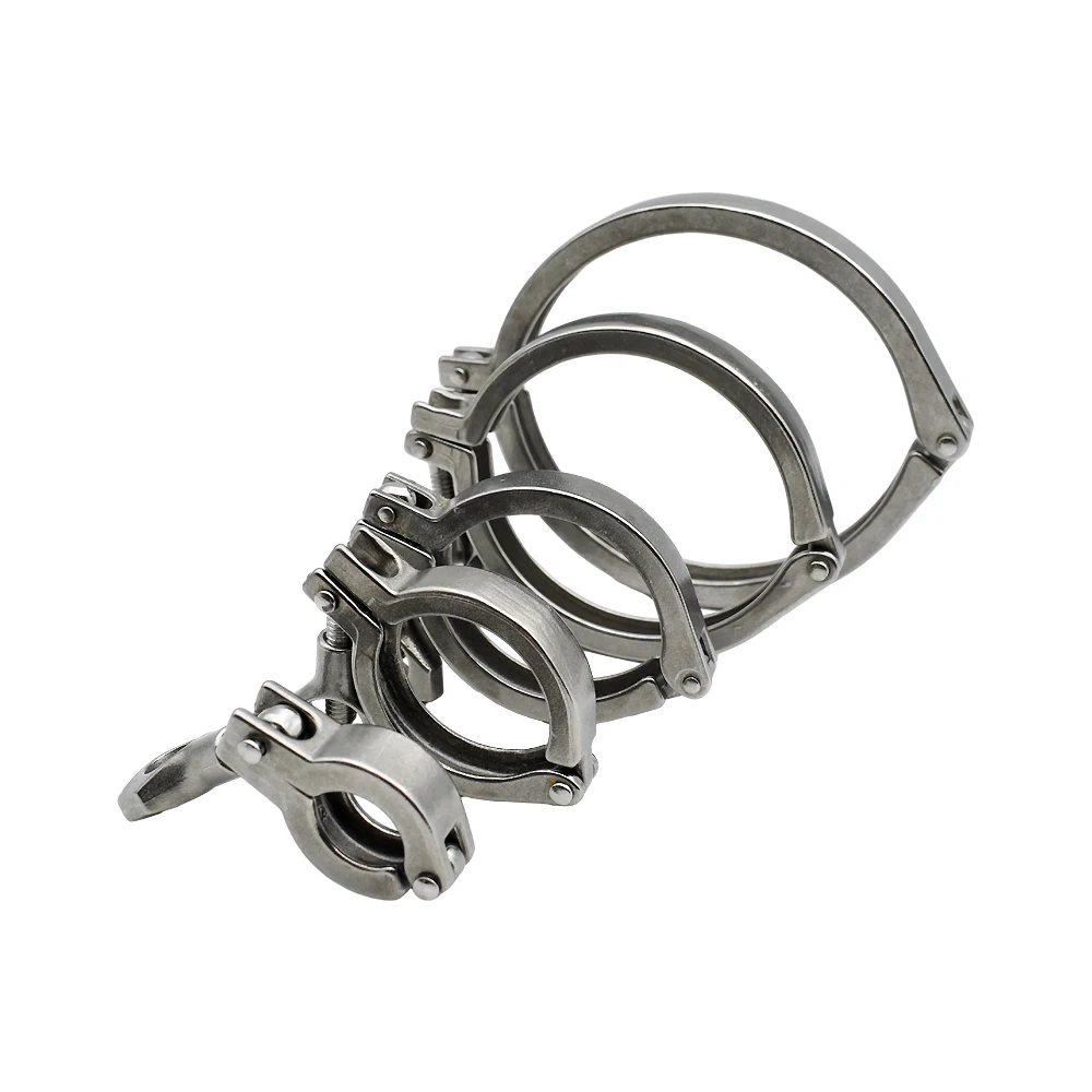 

Три зажима из нержавеющей стали 304 для труб