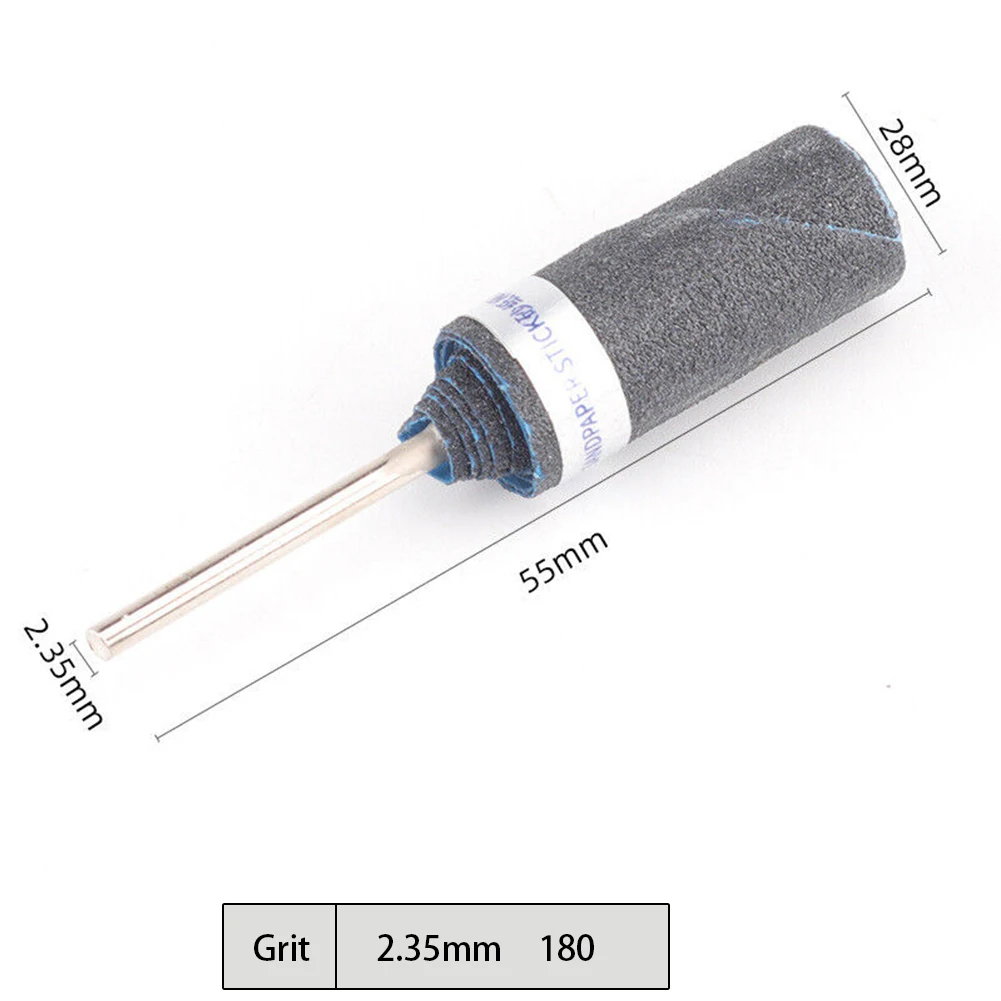 

5Pcs 180-7000 Grit Wet Dry Sand Paper Sanding Bar Rod Abrasive Wheel Sandpaper Grinding Head Polishing Metals Wood Rotary Tool