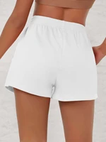 tops solid track shorts