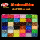 Комплект бусин Perler 5 мм2,6 мм Hama, полный набор бусин с пегдоской и железным 3d-пазлом, игрушка сделай сам для детей, креативное ремесло ручной работы, игрушка в подарок