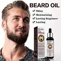 Beard Essence Oil Beard Care Beard Growth Is Thick Full And Shiny Men's Beard Oil Nutrition Smooth Beard Beard Growth Essential