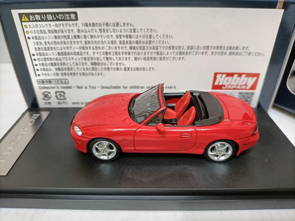 Фото Mark43 1/43 Mazda MX-5 родстер NB8C RSII красная модель купе №2