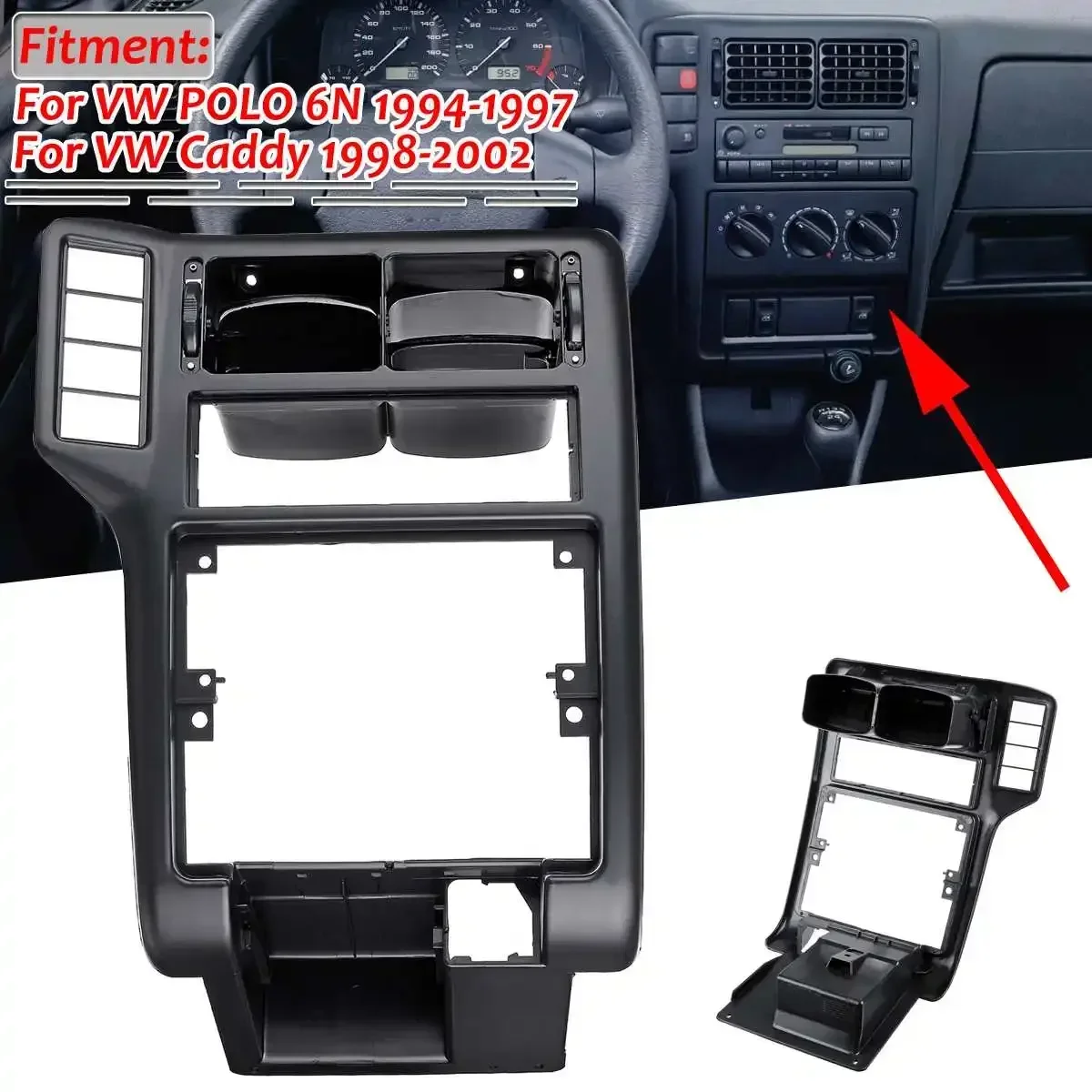 Корпус для VW POLO 6N 1994-1997 Caddy 1998-2002 ABS 6N1858071A 6N1858069A