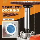 Удлинитель для угловой шлифовальной машины, шатун для угловой шлифовальной машины типа 100, силовой инструмент, Удлинительный вал, прочный автомобильный аксес с серебристым детером