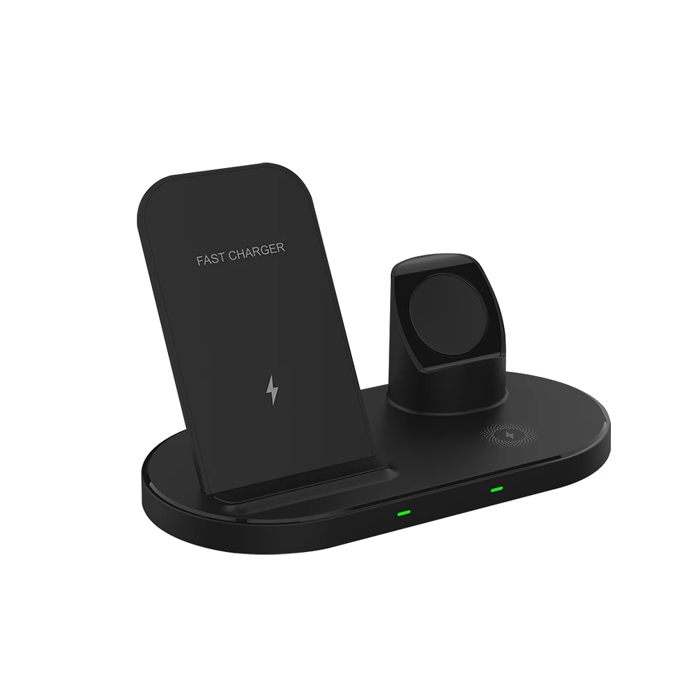 

Быстрая многофункциональная автомобильная подставка 3 в 1 15 Вт аксессуары для дома и путешествий настольная Беспроводная зарядная станция ...