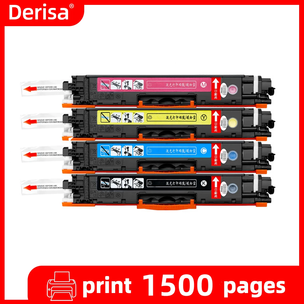 

1 pack 126A CE310A CE311A CE312A CE313A Toner Cartridge for HP LaserJet Pro CP1020 CP1025 100 Color MFP M175 M275