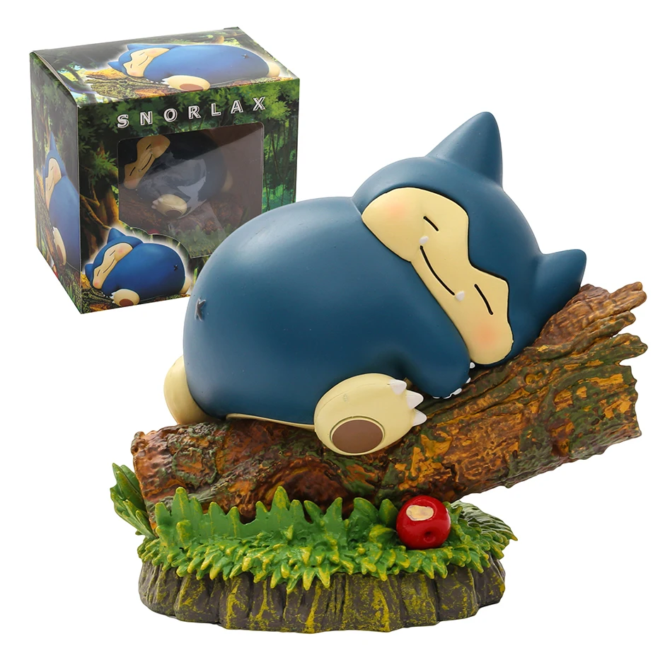 

10.5cm Pokemon Fat Snorlax Sleeping PVC Figure Christmas Birthday Gift Toy