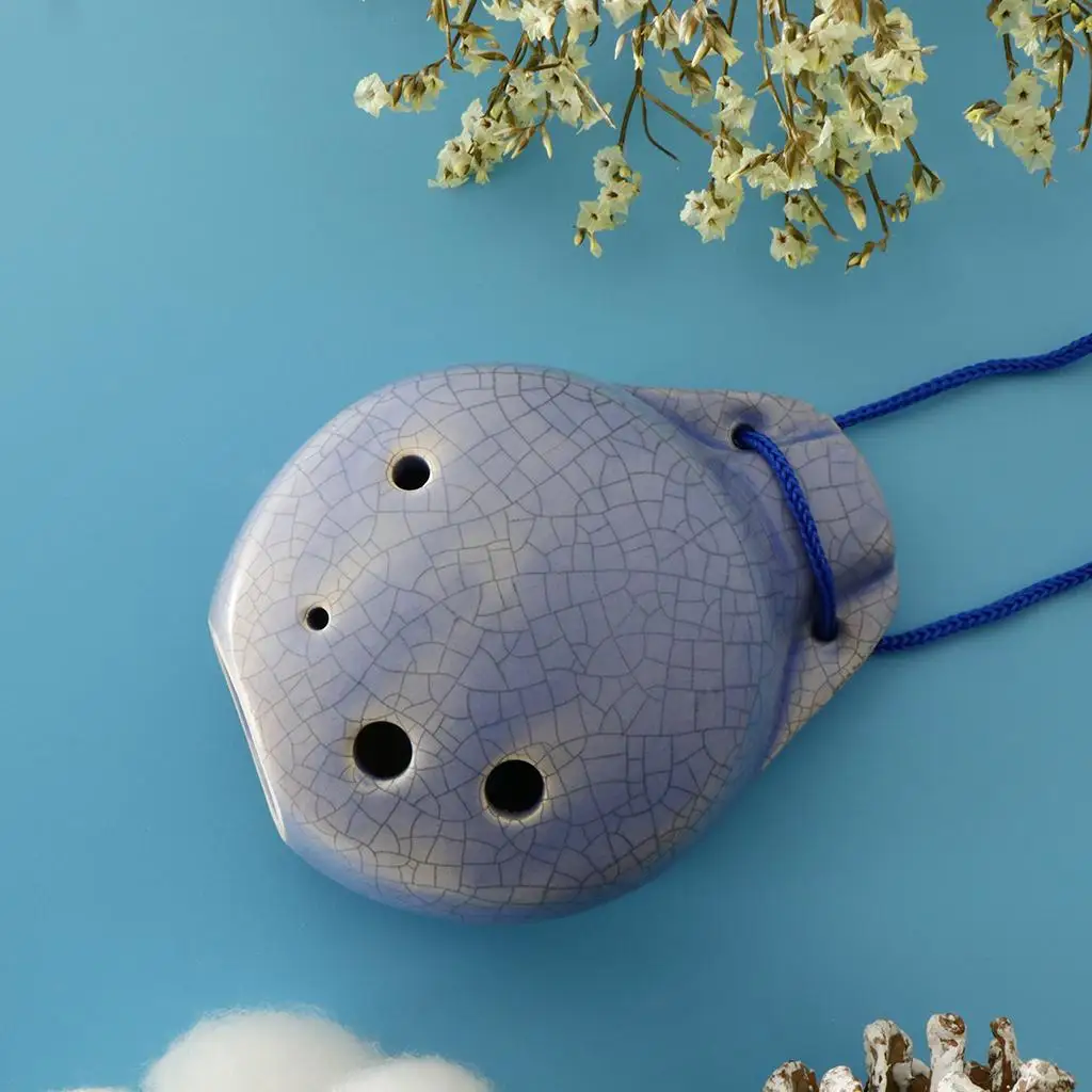 Ocarina коллекционный сувенир 6 отверстий альт настроенный музыкальный инструмент