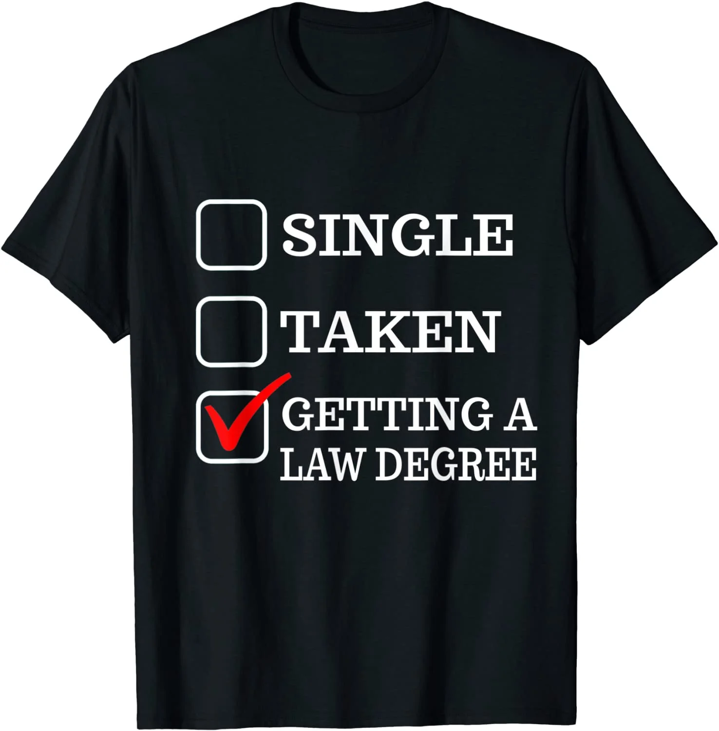 

Funny Law Degree School Law Student Lawyer Gift Future Gift T-Shirt